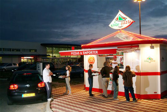 kiosque a pizzas